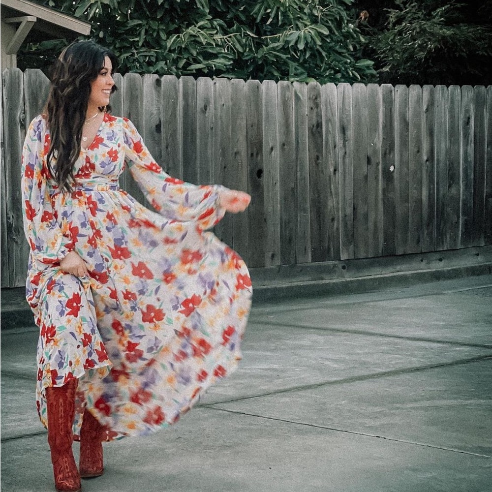 COPY - Maxi flower dress